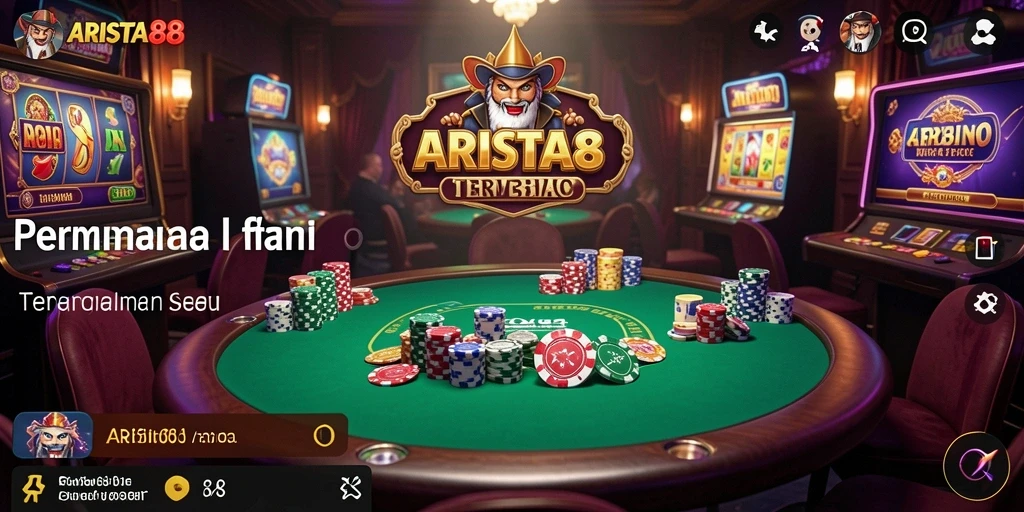 Tampilan menarik dari gameplay ARISTA88 di Kasino online.