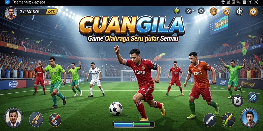 Screenshot gameplay <strong>CUANGILA</strong> yang seru dan menegangkan dari cabang olahraga pilihan.