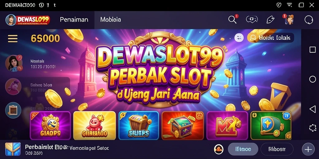 Gameplay seru DEWASLOT99 yang menampilkan berbagai tema Slot.