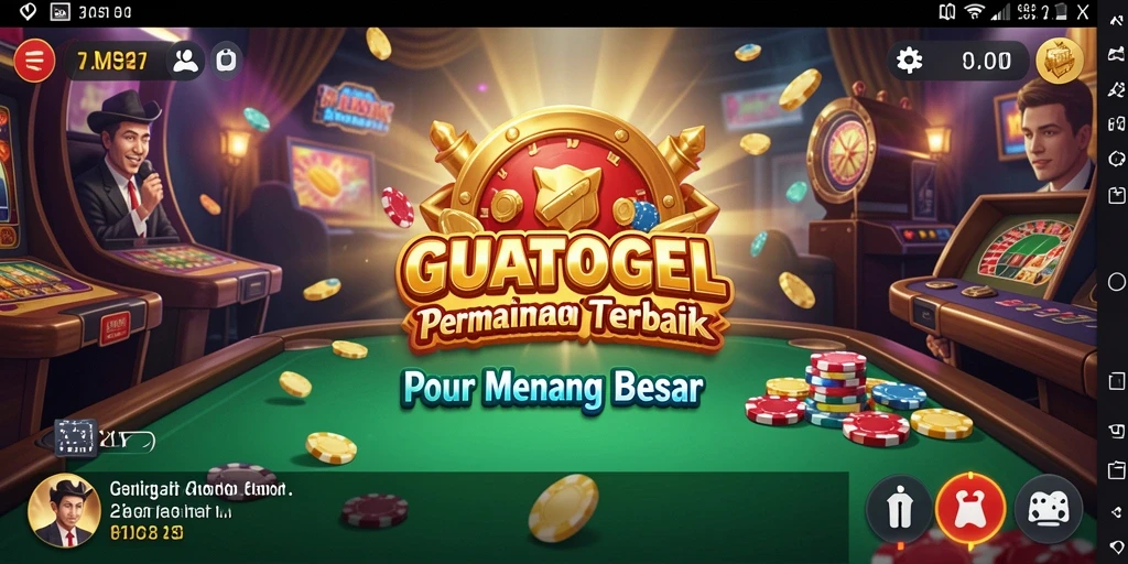 Tampilan menarik dari gameplay GUATOGEL yang mengasyikkan.