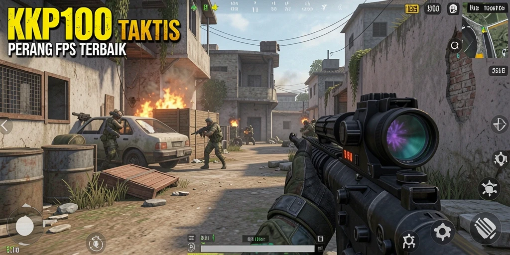 Gameplay menegangkan dengan aksi tembak-menembak yang seru.