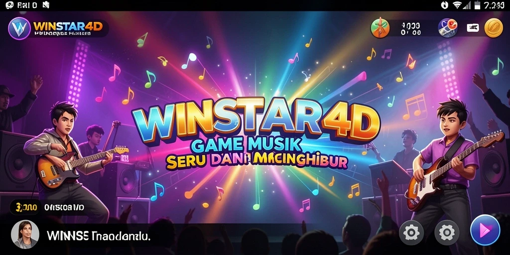 Tampilan gameplay yang seru dan interaktif dari WINSTAR4D.