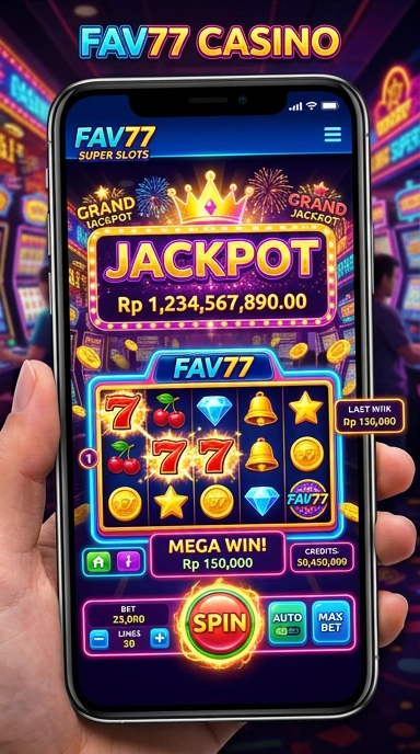 Proses pengunduhan aplikasi yang cepat dan mudah di fav77.